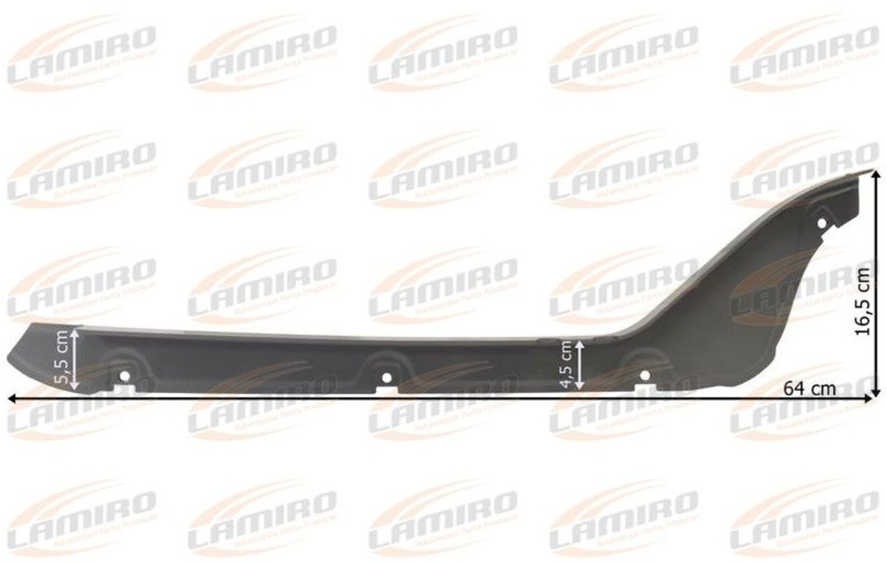 New Bumper for Truck MAN TGS 2013- BUMPER END PANEL RIGHT MAN TGS 2013- BUMPER END PANEL RIGHT: picture 3