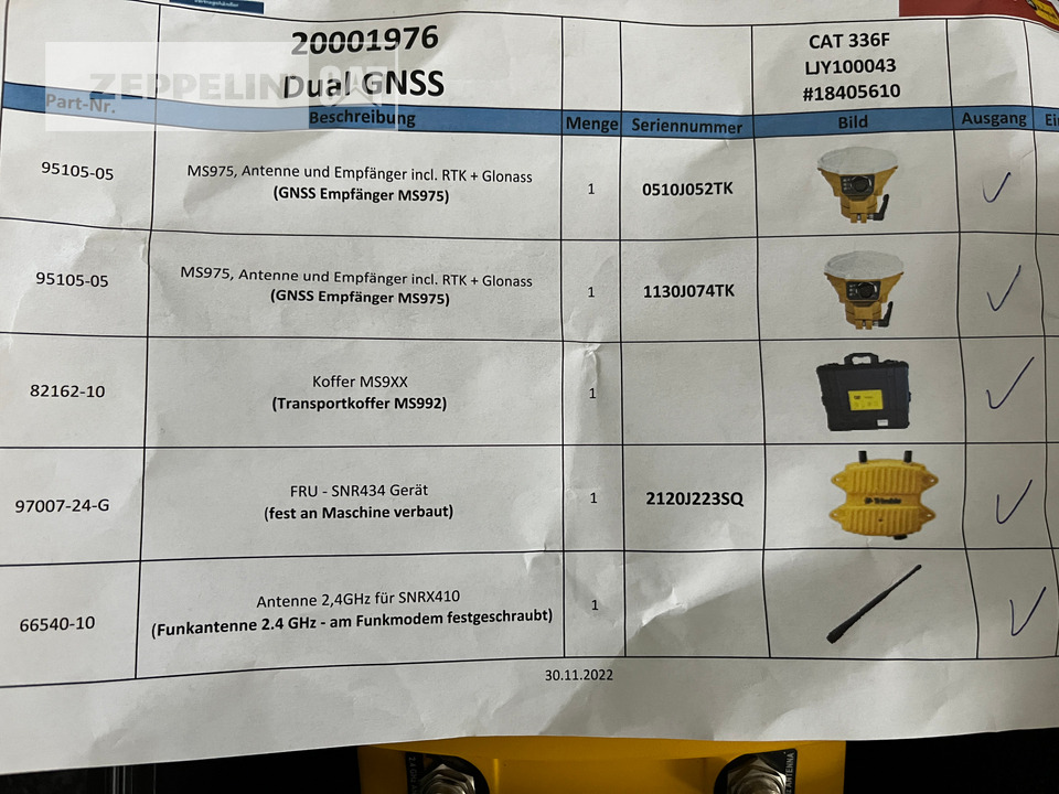 Navigation system for Construction machinery Trimble GPS 3D Steuerung: picture 5