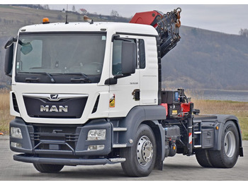 Tractor unit MAN TGS 18.500 Sattelzugmaschine + KRAN/FUNK: picture 3