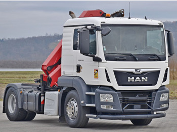Tractor unit MAN TGS 18.500 Sattelzugmaschine + KRAN/FUNK: picture 4