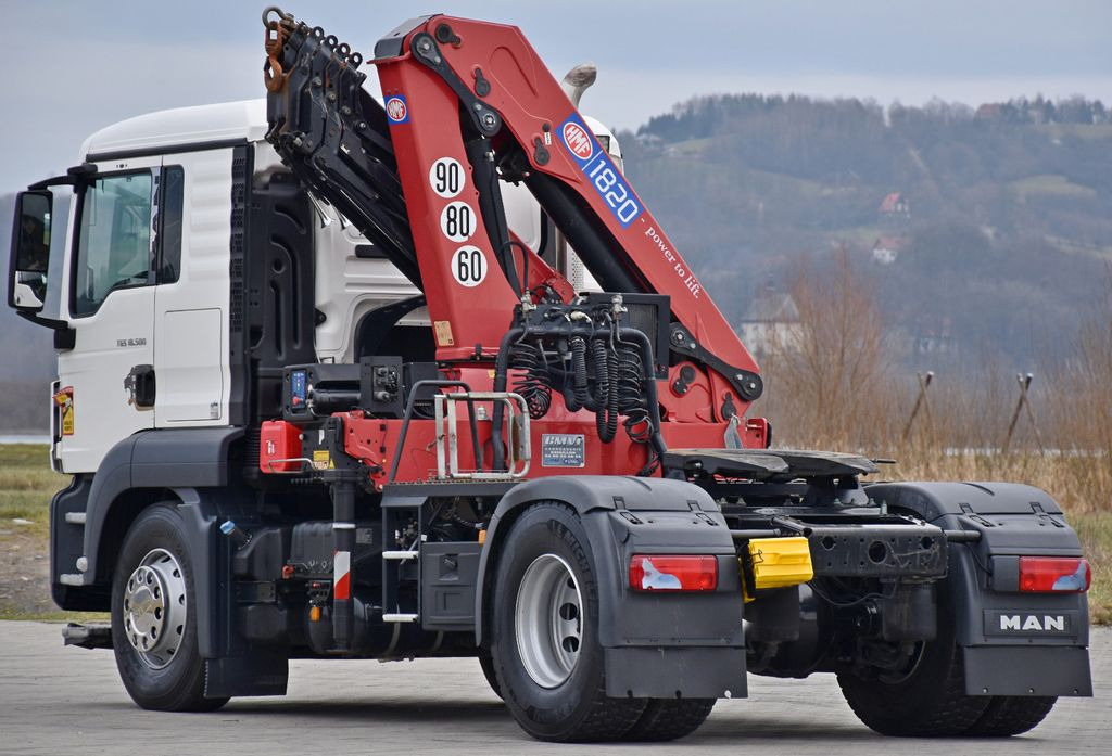 Tractor unit MAN TGS 18.500 Sattelzugmaschine + KRAN/FUNK: picture 6