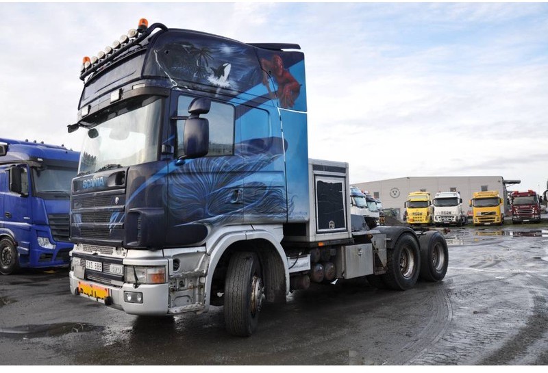 Tractor unit Scania R124 GB6X4NA 470