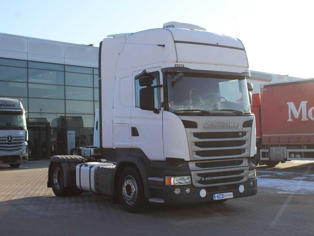 Tractor unit Scania R490, EURO 6, SECONDARY AIR CONDITIONING