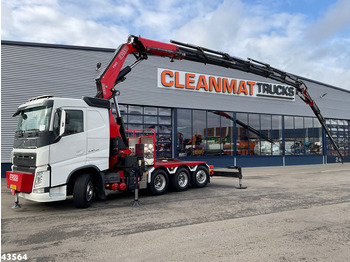 Second-hand VOLVO FMX 500 6X4 EURO 6 FASSI 45 TONMETER LAADKRAAN