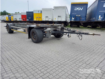 Container transporter/ Swap body trailer SCHMITZ Anhänger Wechselfahrgestell Maxiausführung