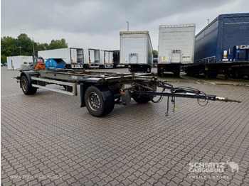 Container transporter/ Swap body trailer SCHMITZ Anhänger Wechselfahrgestell Maxiausführung