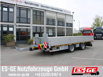 New Dropside/ Flatbed trailer ES-GE Tandemanhänger - Containerverr.: picture 1