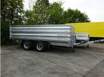 New Tipper trailer Schwarzmüller 2-A Tandem 3-Seiten Kipper Zurrösen NEU  for sale - 7783610