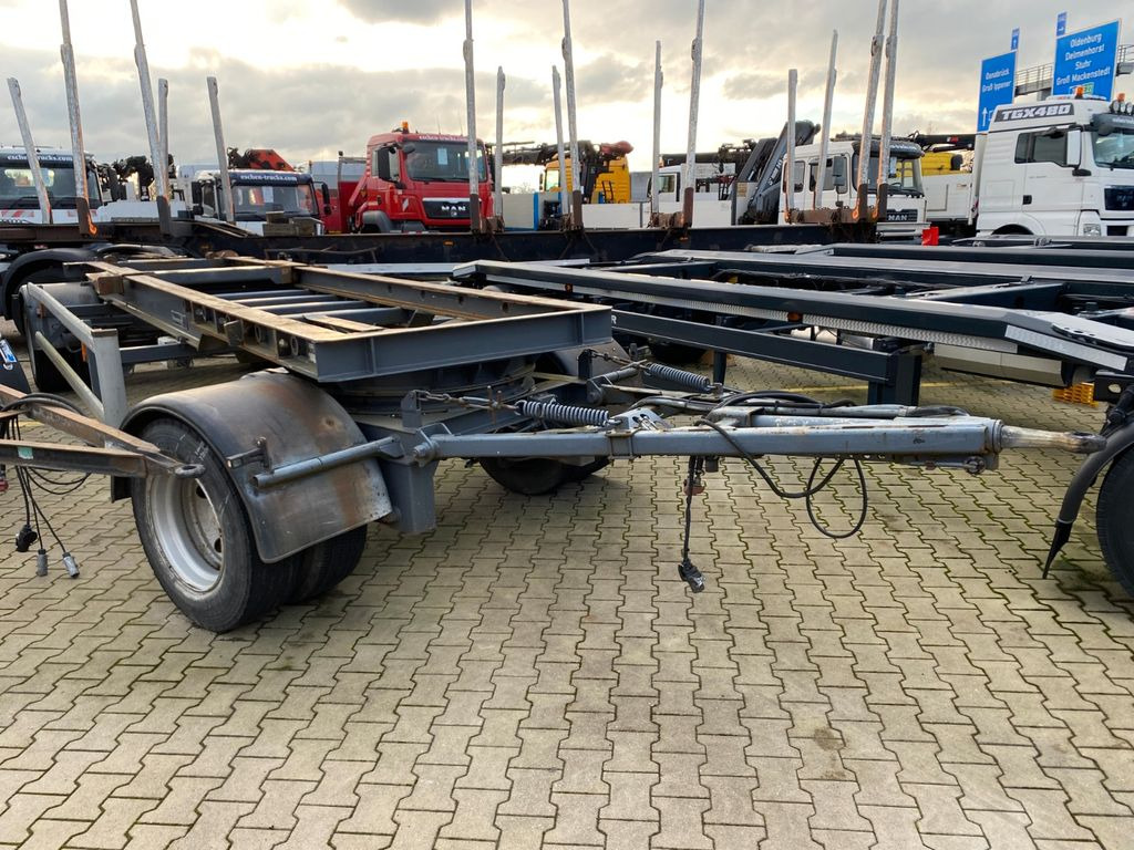 Roll-off/ Skip trailer Hüffermann HSA 18.70 | HU 04/2024*Zwillingsreifen*50mm Auge