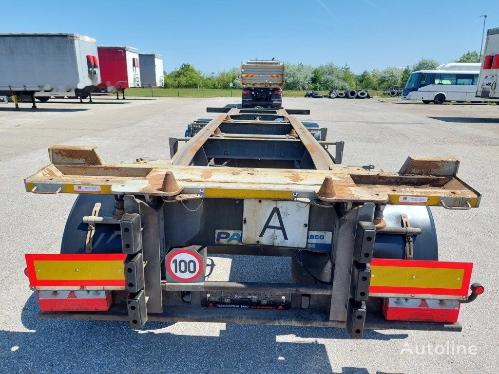 Roll-off/ Skip trailer Panav PVC20M - Abrollkontejnery - hákové dvouosý