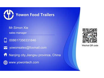 Yowon commercial food vending trailer Airstream type food truck - Vending trailer: picture 5