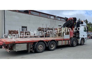 Crane truck MERCEDES-BENZ 2548L