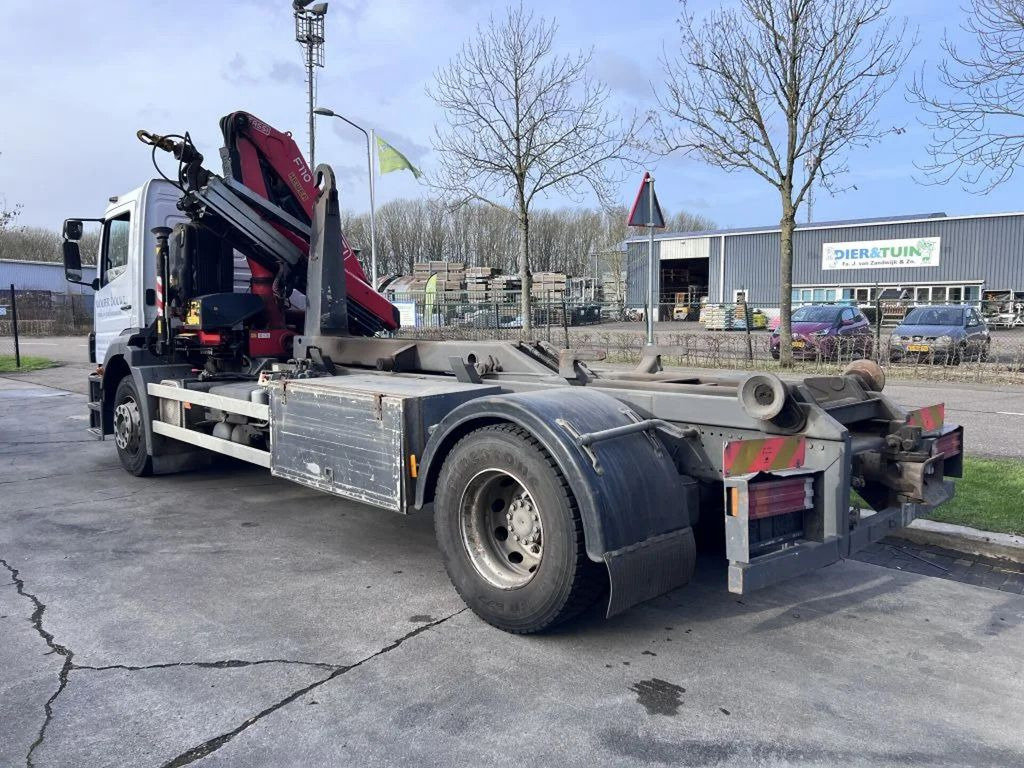 Crane truck Mercedes-Benz Atego 1923 + 2011 FASSI F110 + 2011 VDS HOOKLIFT