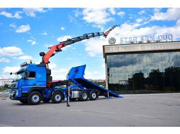 Crane truck Volvo FM 420 8x2 PALFINGER PK 40002 FLY JIB WINCH KRAN 