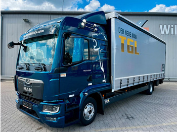 Curtainsider truck MAN TGL 12.250 TM NEW-TG3*Navi*2Tank*Gardine*AHK'TOP 