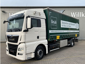 Curtainsider truck MAN TGX 18.420|XLX*Intarder*Navi*ACC*Schiebegardine 