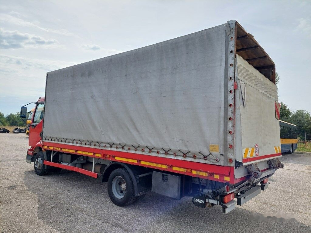 Curtainsider truck Renault Midlum 180.12-C P 4x2