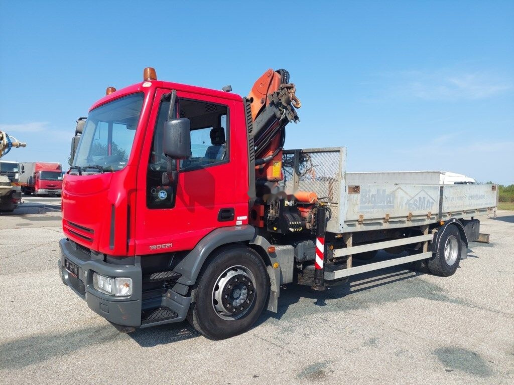 Dropside/ Flatbed truck IVECO EuroCargo ML 180E21 4x2