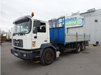 Dropside/ Flatbed truck MAN 26.364 F2000 - 6x2 - platform