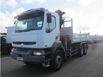 Dropside/ Flatbed truck Renault Kerax 420 DCI