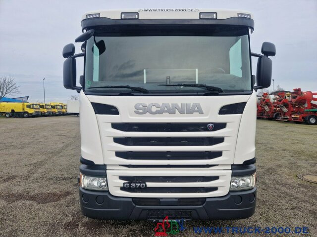 Dropside/ Flatbed truck Scania G370 Kran PK15001L nur 188.707 Km. 1. Hand Klima