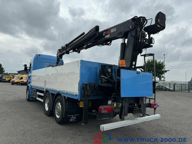 Dropside/ Flatbed truck Scania R 560 V8 Kran HIAB 185K TOP Zustand Standheizung