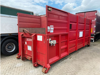 Hook lift truck Alustahl ASP 22 Presscontainer| 22m³ 