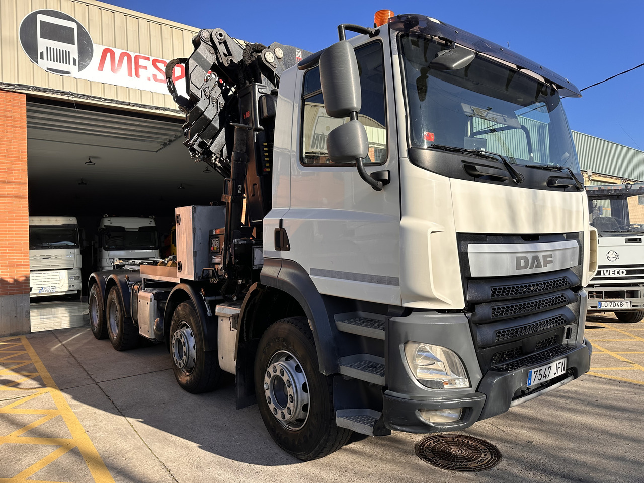 Hook lift truck DAF CF 410