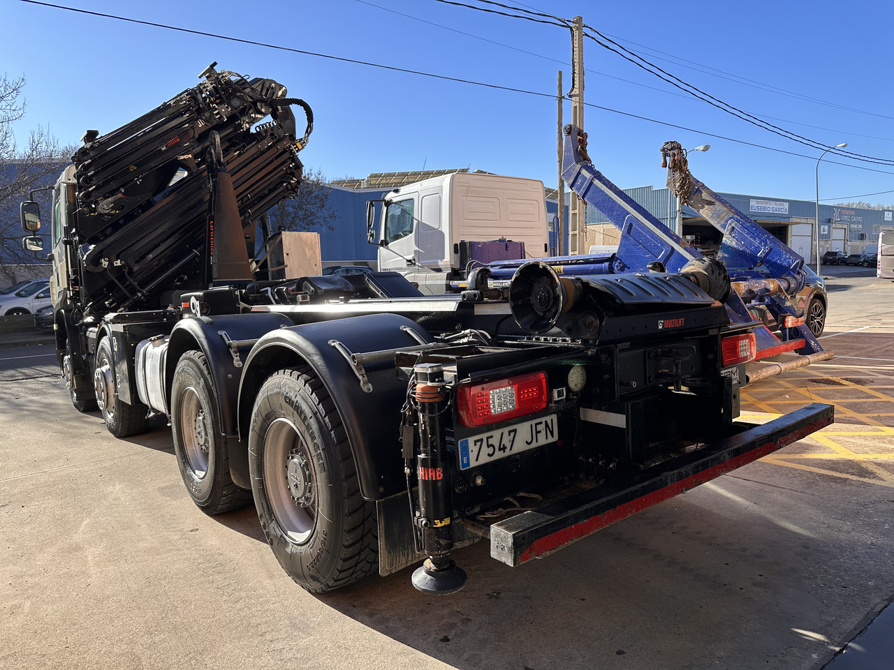 Hook lift truck DAF CF 410