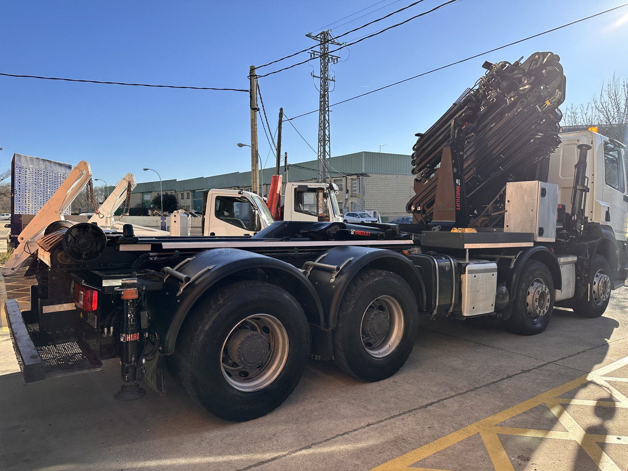 Hook lift truck DAF CF 410