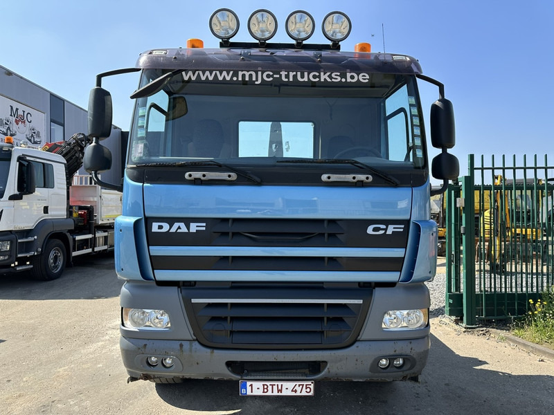 Hook lift truck DAF CF 85.510 6X4 MANUAL ZF - EURO 5 - STEEL SPRING / BIG AXLES HUB REDUCTION