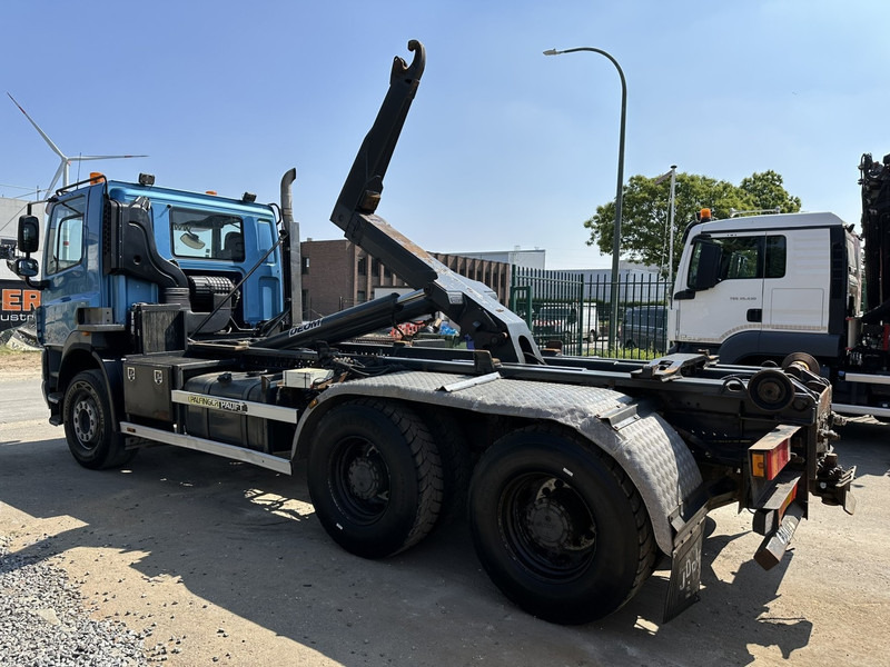 Hook lift truck DAF CF 85.510 6X4 MANUAL ZF - EURO 5 - STEEL SPRING / BIG AXLES HUB REDUCTION