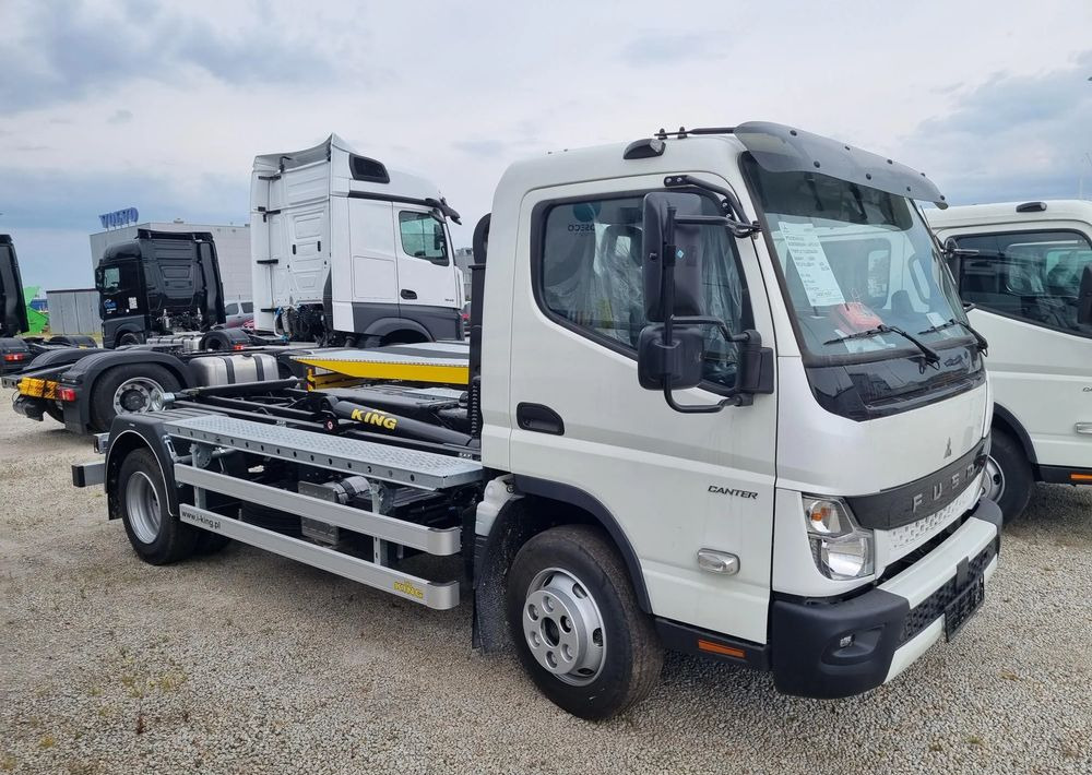 Hook lift truck FUSO Canter 9c18AMT