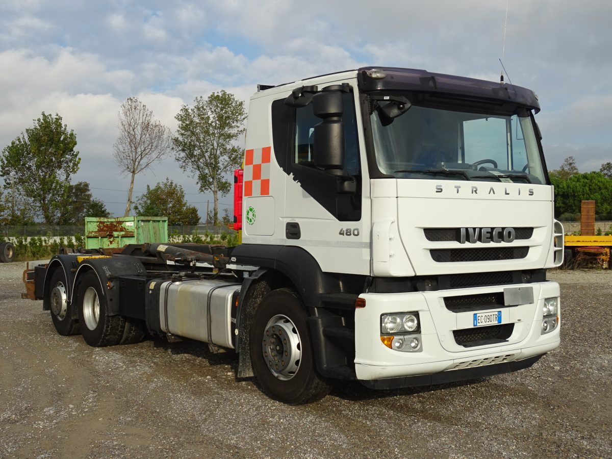 Hook lift truck IVECO STRALIS 480