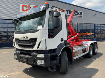 Hook lift truck Iveco AD260T 6x4 Euro 6 AJK 20 haakarmsysteem