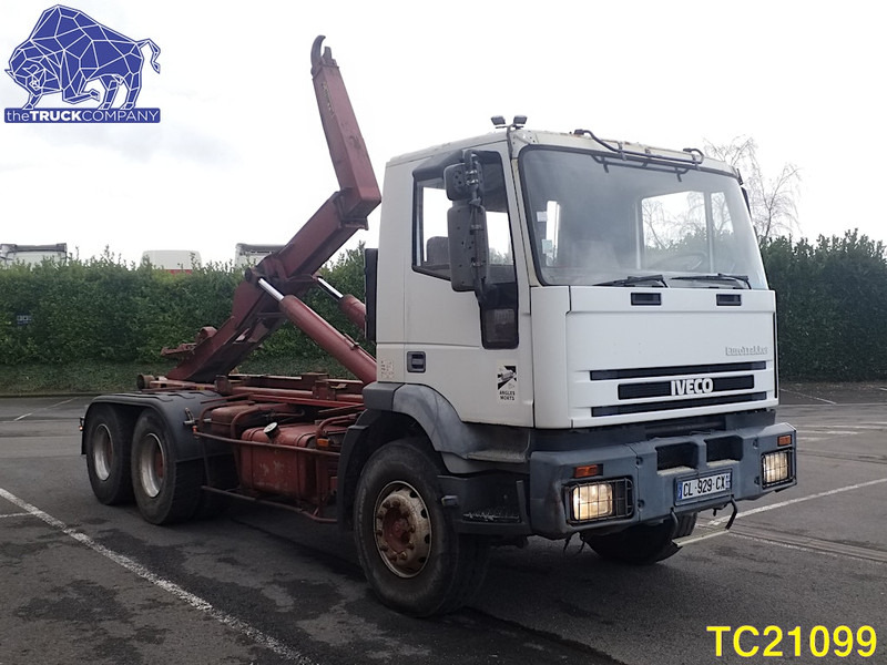 Hook lift truck Iveco EuroTrakker 260 E34 Euro 2