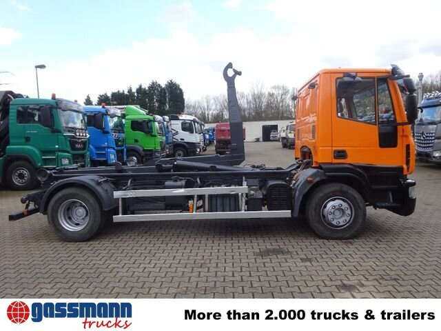 Hook lift truck Iveco Euro Cargo 160E25 4x2, HIAB