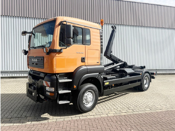 Hook lift truck MAN TGA 18.360 4X4 BL TGA 18.360 4X4 BL, Winterdienstausstattung