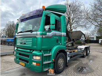 Hook lift truck MAN TGA 28.480 MANUAL - EURO 4 - NL TOP TRUCK