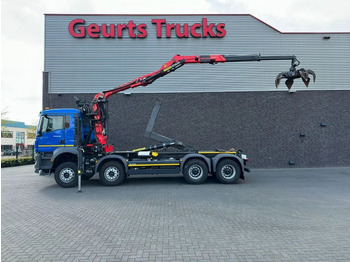 Hook lift truck MAN TGS 35.510 8X4 BB + PALFINGER HAAKARMSYSTEEM + P 