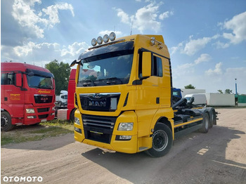 Hook lift truck  MAN TGX 26-500 Hakowiec oś skrętna