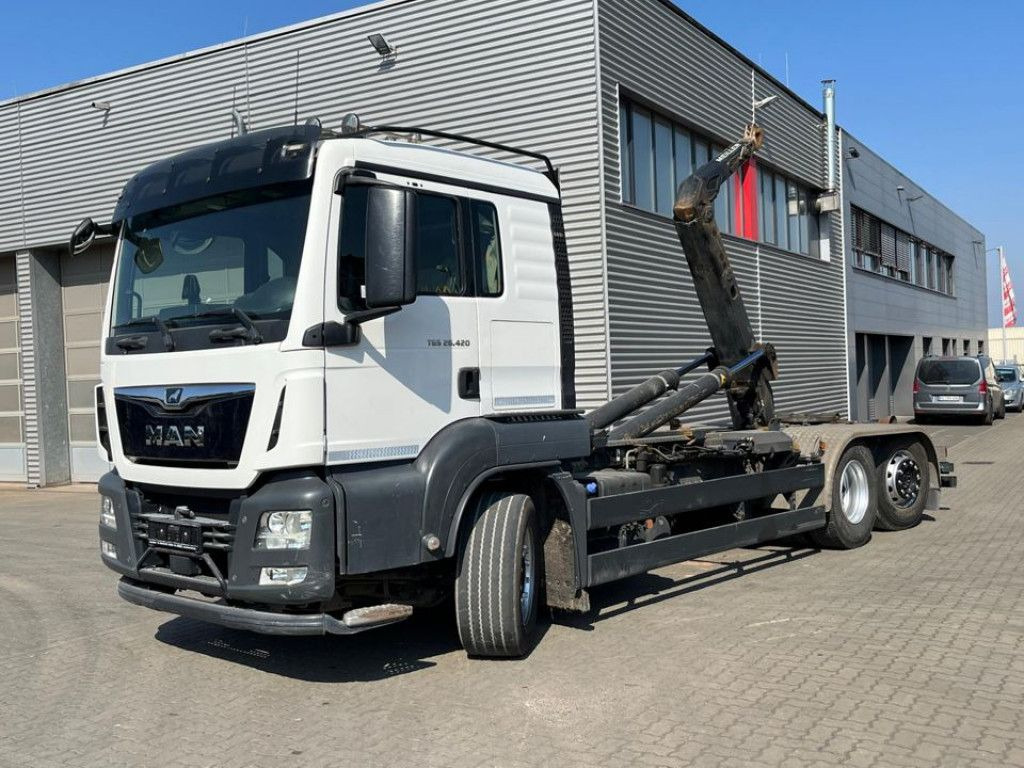 Hook lift truck MAN TG-S 26.420/6x2 Abrollkipper