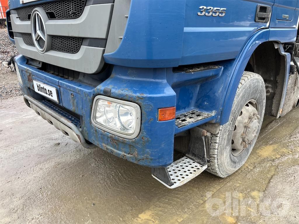 Hook lift truck MERCEDES-BENZ ACTROS 3355 V8 6x6