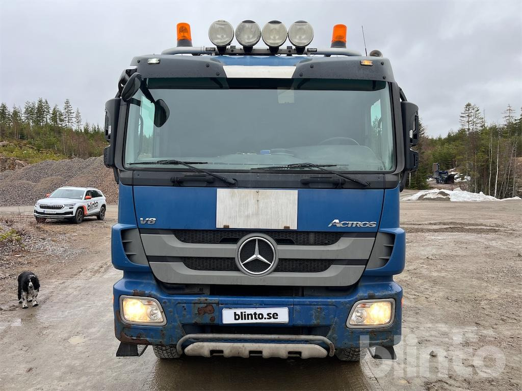 Hook lift truck MERCEDES-BENZ ACTROS 3355 V8 6x6