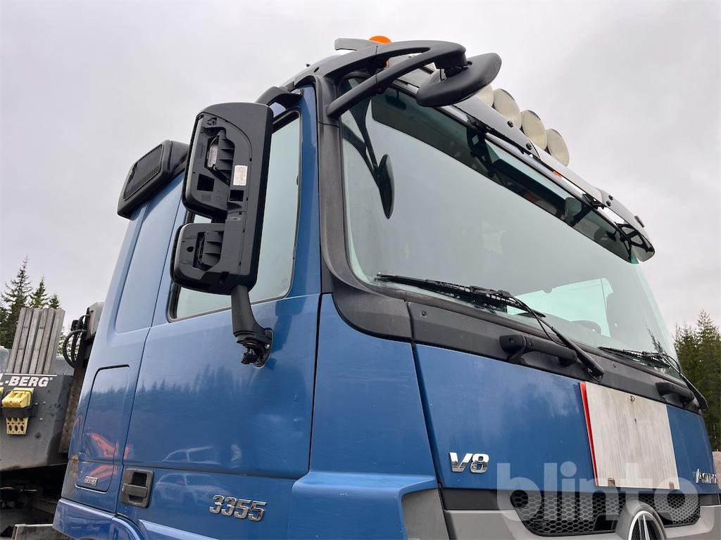 Hook lift truck MERCEDES-BENZ ACTROS 3355 V8 6x6