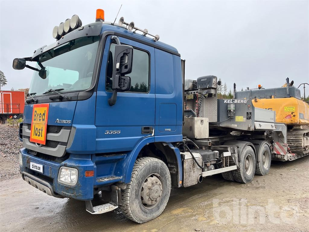 Hook lift truck MERCEDES-BENZ ACTROS 3355 V8 6x6