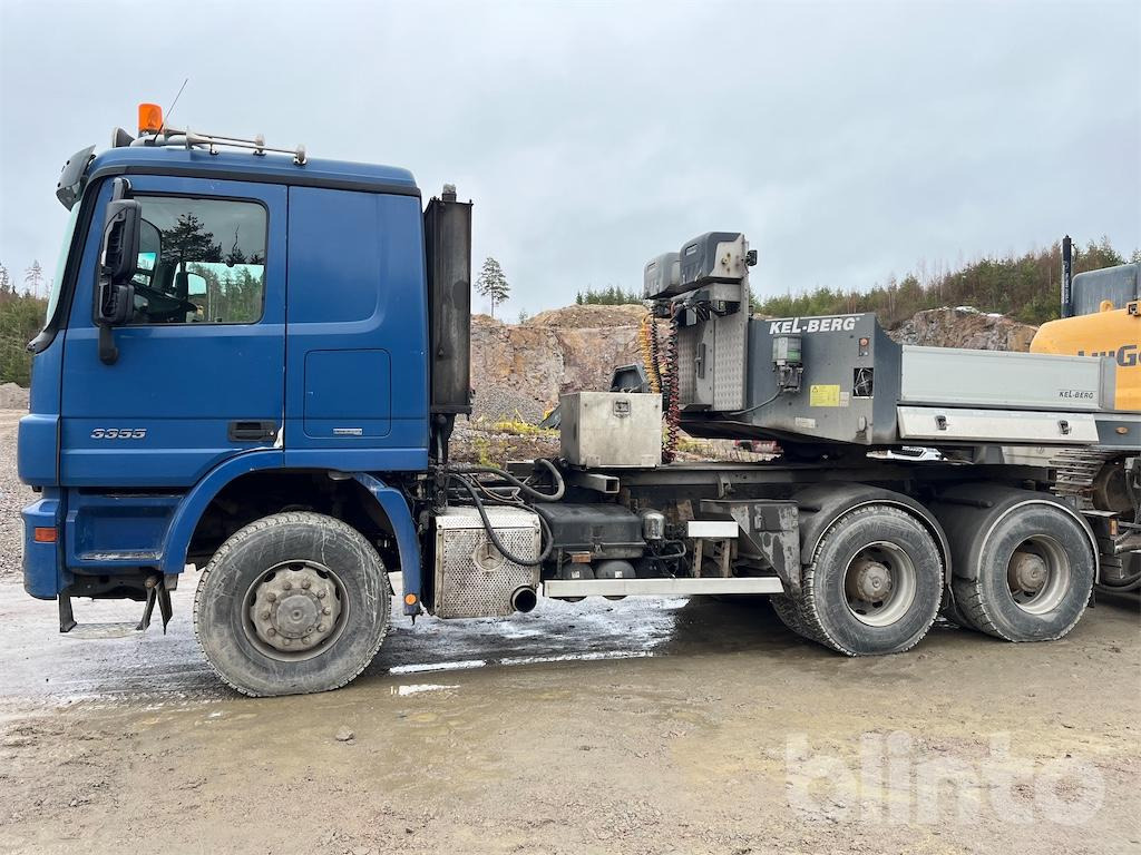 Hook lift truck MERCEDES-BENZ ACTROS 3355 V8 6x6