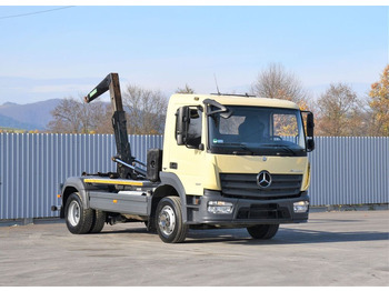 Hook lift truck Mercedes-Benz ATEGO 1221 * ABROLLKIPPER * TOPZUSTAND 