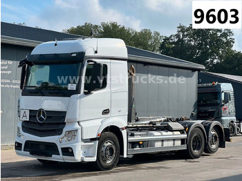 Hook lift truck Mercedes-Benz Actros MP4 6x2 Meiler Lenk+Lift 