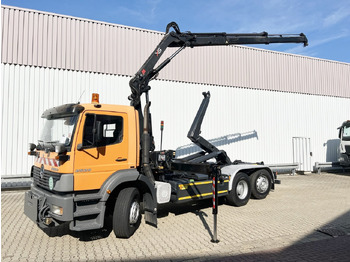 Hook lift truck Mercedes-Benz Atego 2528 L 6x2 Atego 2528 L 6x2/42 Lenk-/Liftachse, RK 20.52, HIAB 099, Funk